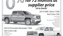 Advertisement design by Graphic Designer Dallas Price for High Country Auto. Published in The Richfield Reaper 08/17/2014.